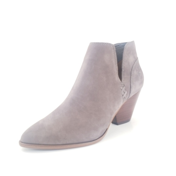 Frye Ankle Boots Bootie Shoes Grey - Picture 7 of 8